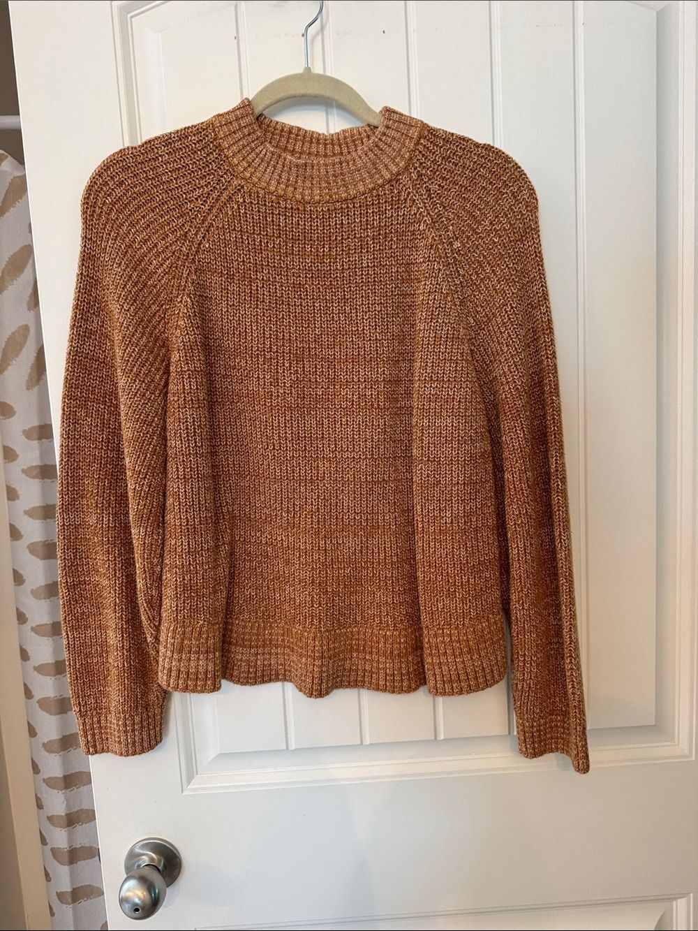 Old Navy Rust Marled Crewneck Sweater